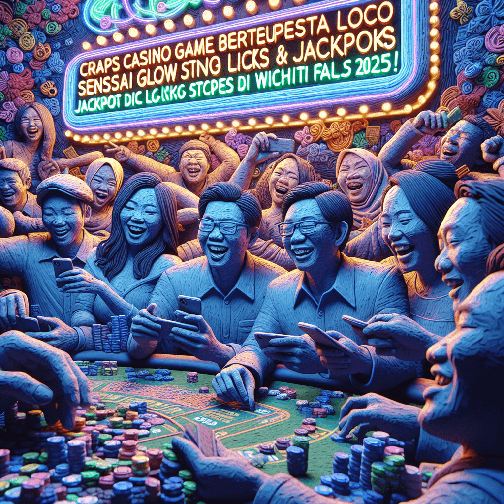 Craps Casino Game Bertemu Pesta Bingo Loco: Sensasi Glow Sticks & Jackpot di Wichita Falls 2025!