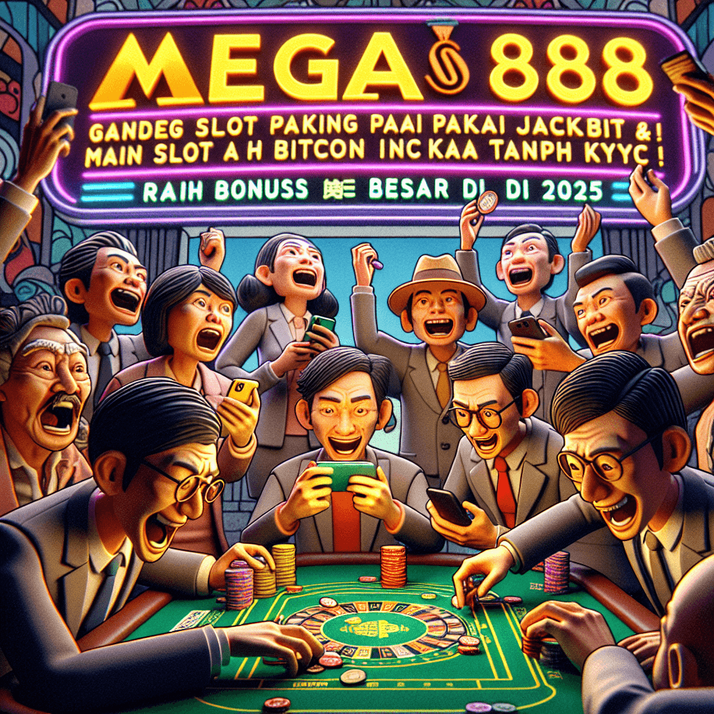 Mega888 Gandeng JACKBIT: Main Slot Pakai Bitcoin Tanpa KYC & Raih Bonus Besar di 2025!
